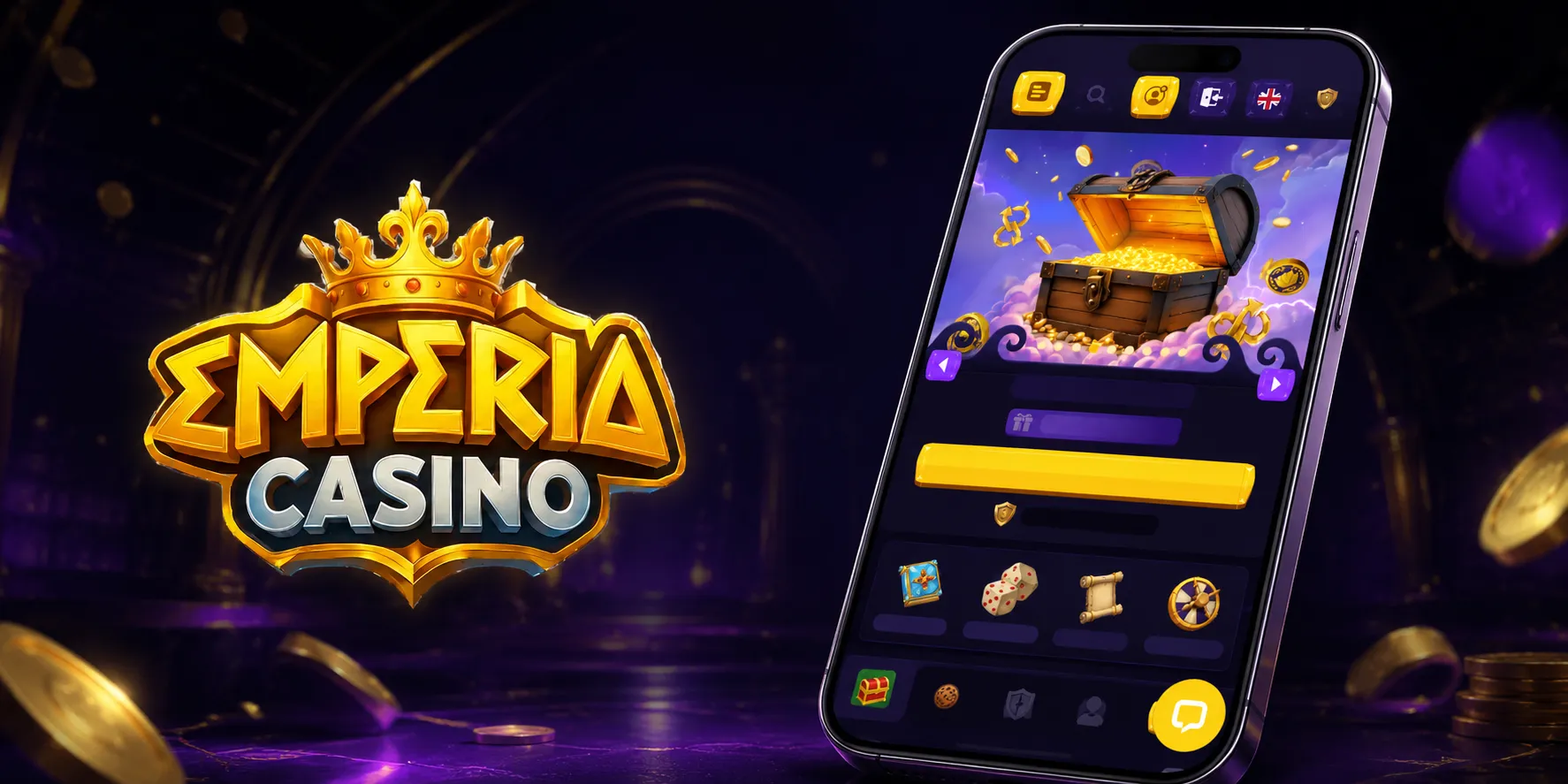 Emperia Casino App Screenshot